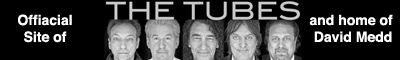 Banner link to The Tubes and keyboudist David Medd's website.